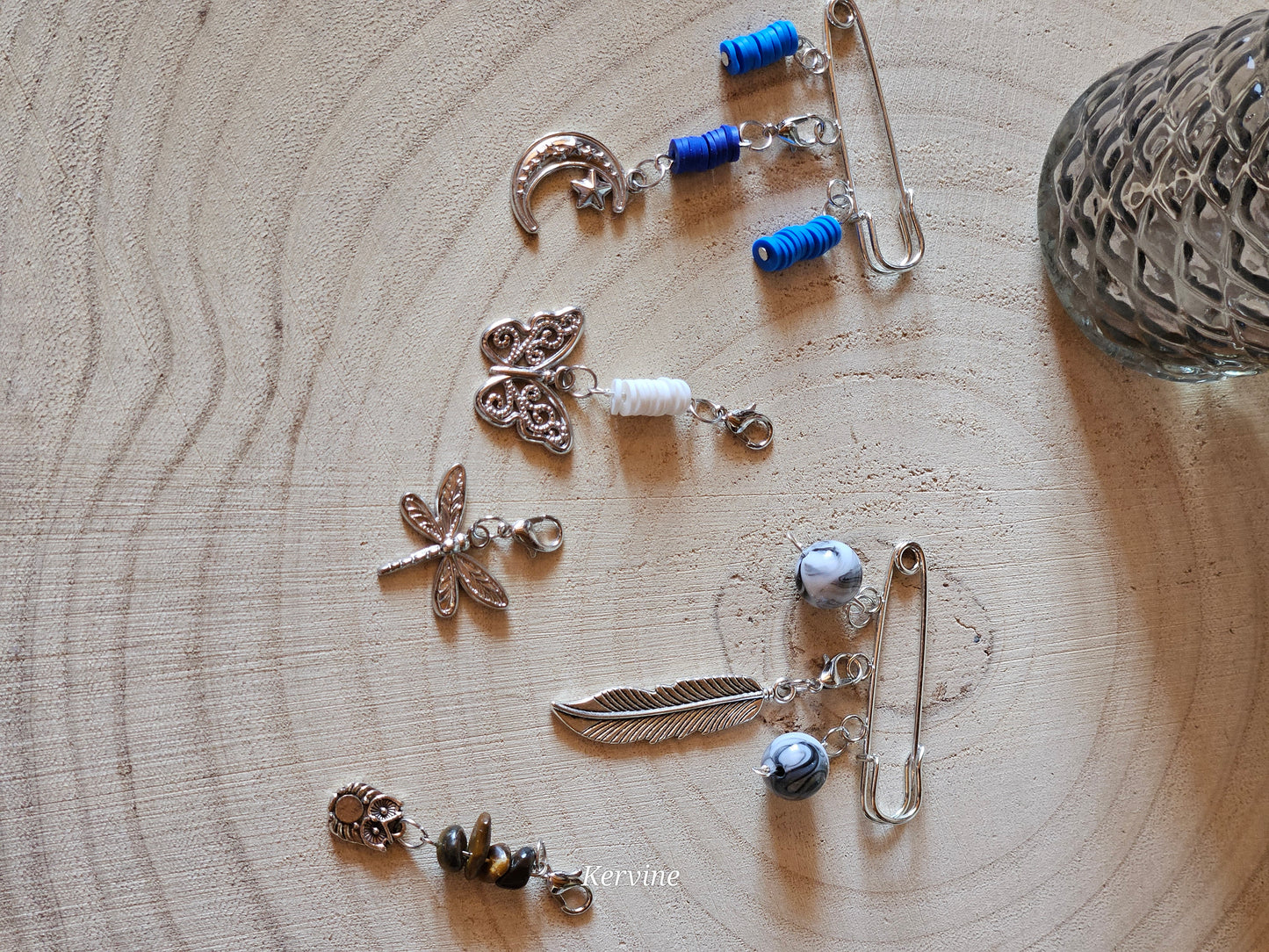 Broches charms / bijoux de sac