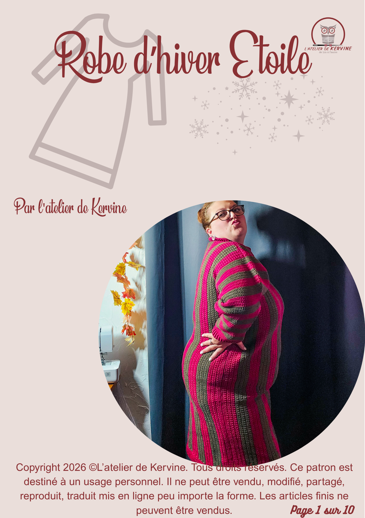 Robe d'hiver Etoile