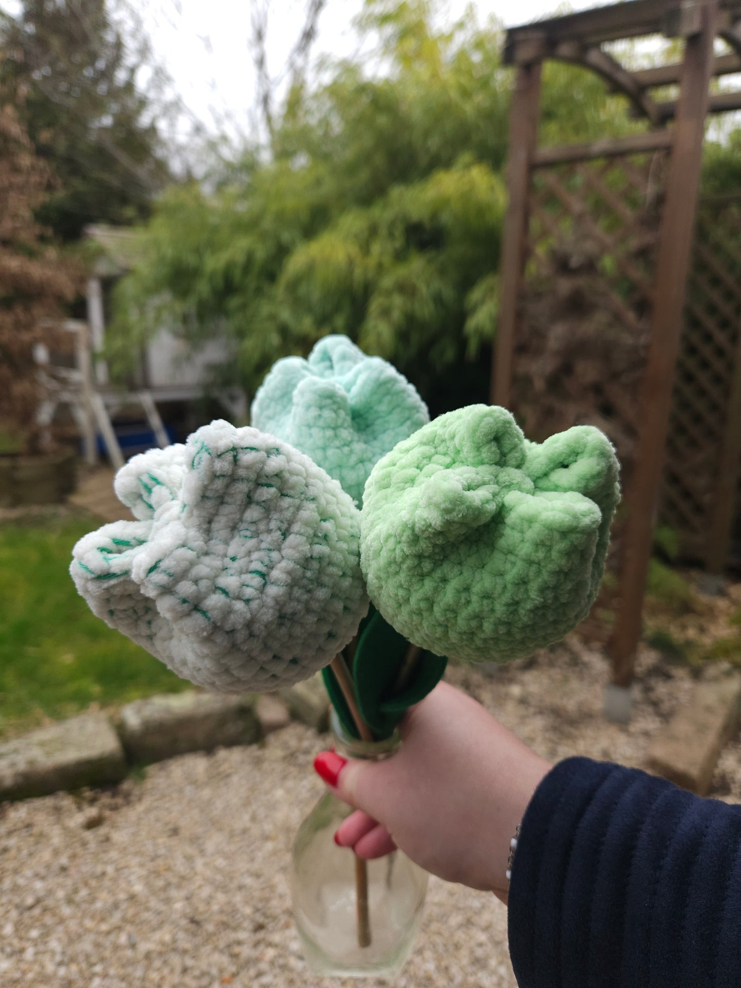 Tulipes en crochet