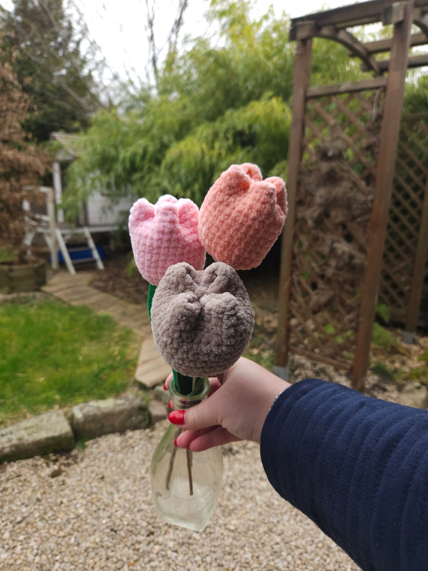 Tulipes en crochet