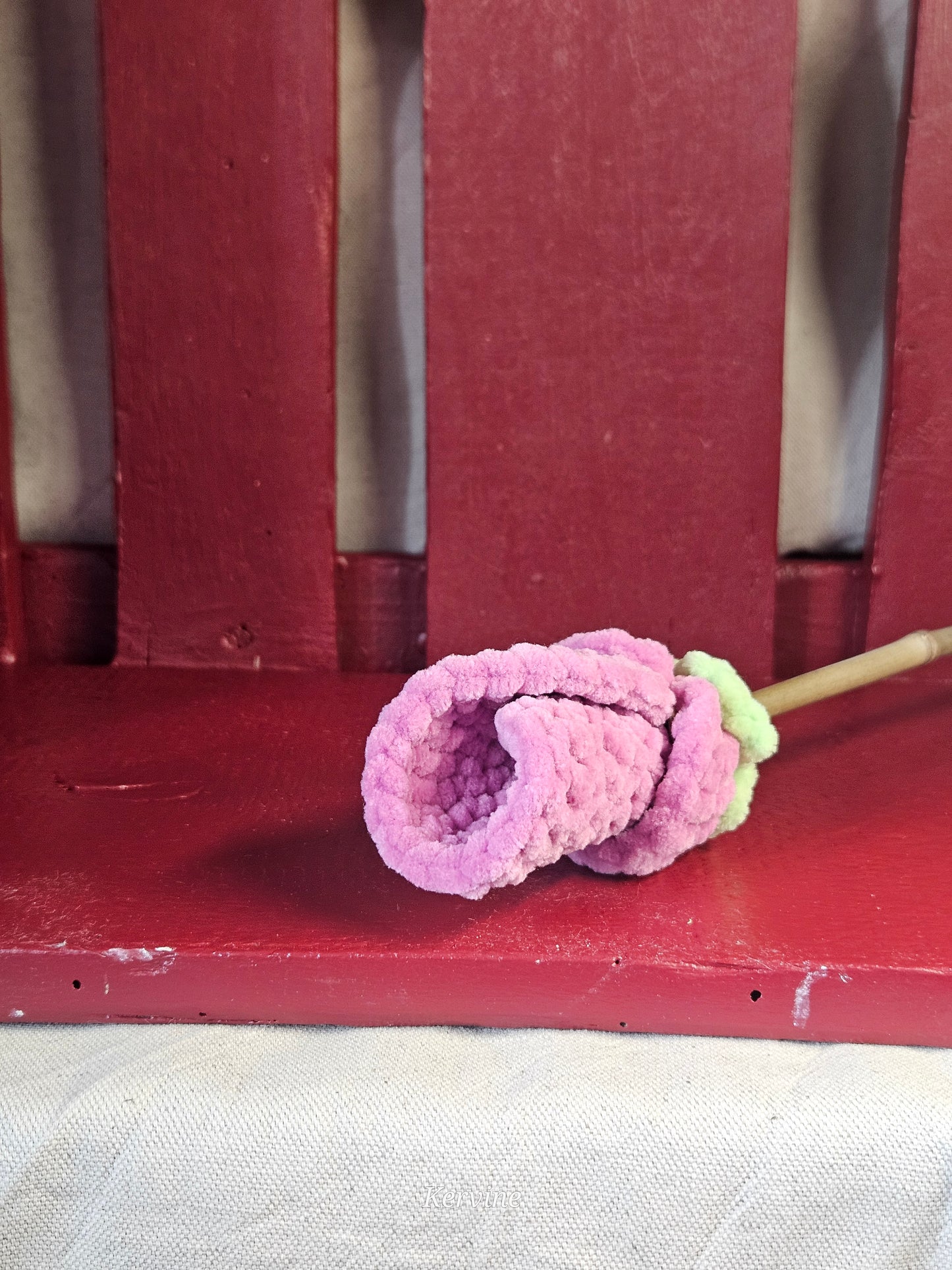 Fleurs Rose rose foncé L'atelier de Kervine