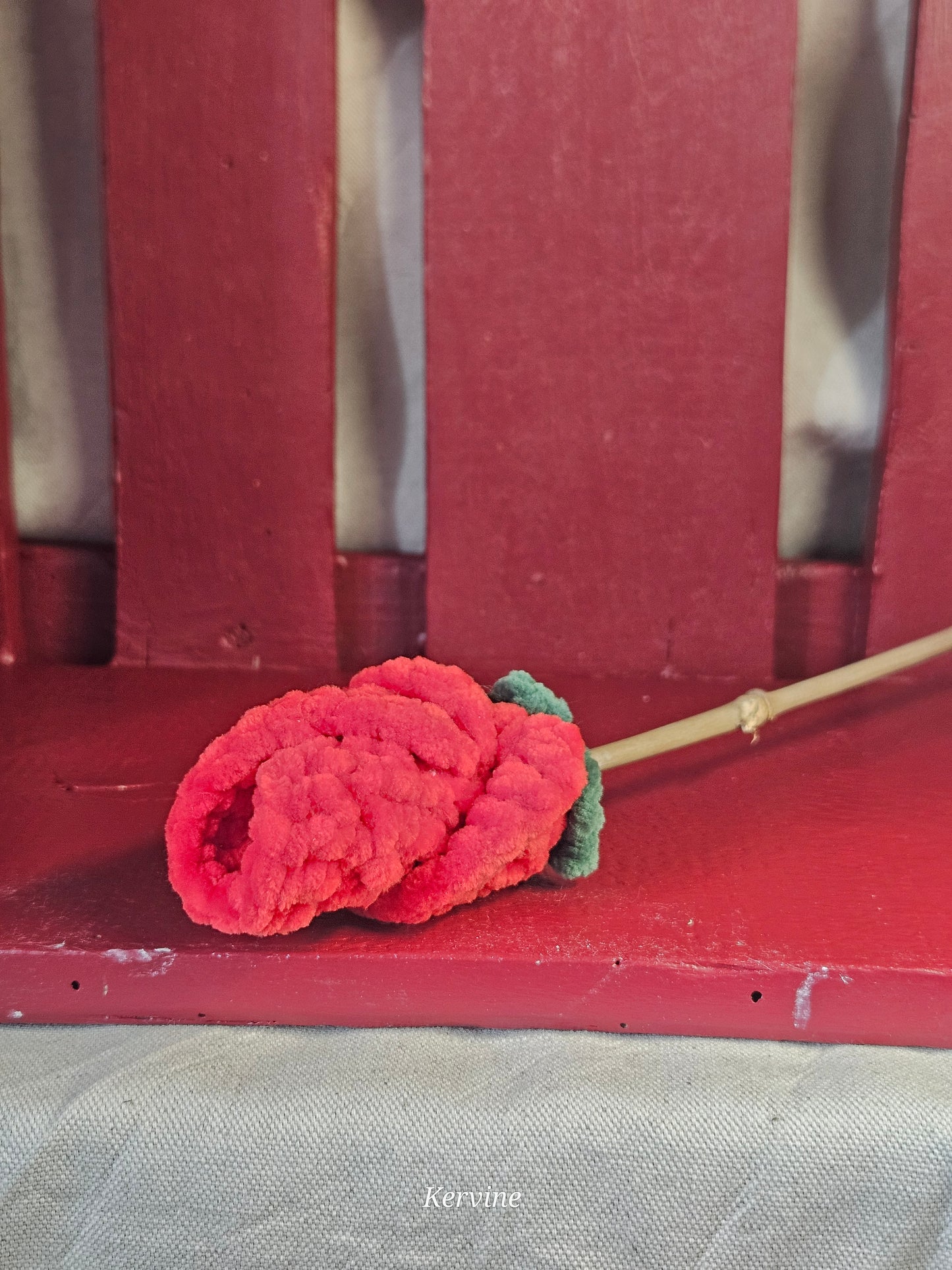 Fleurs Rose rouge L'atelier de Kervine