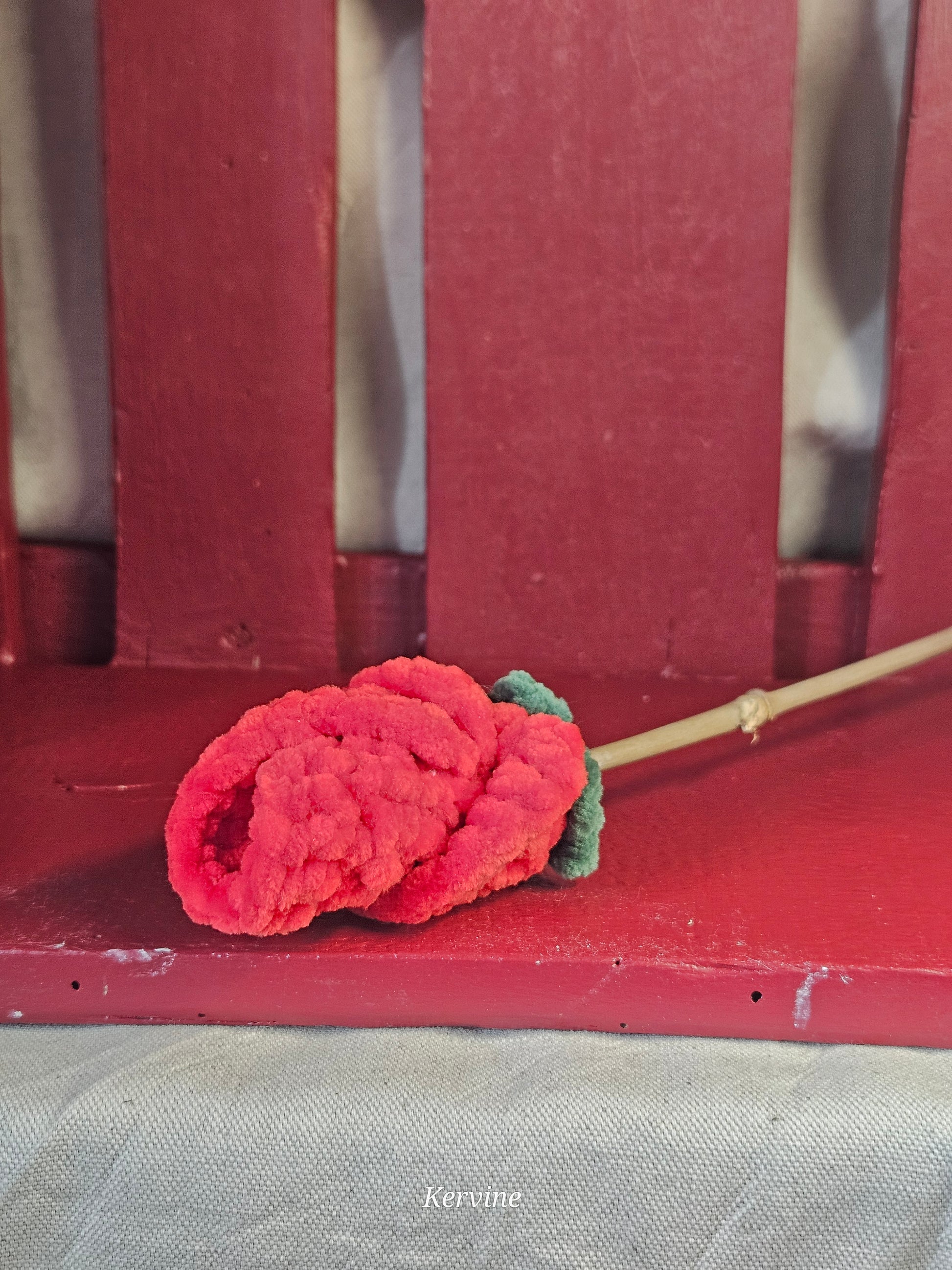 Fleurs Rose rouge L'atelier de Kervine