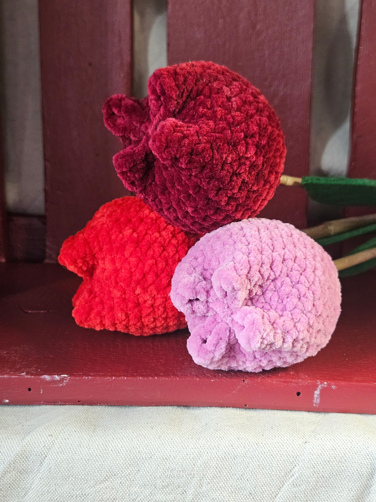 Tulipes en crochet