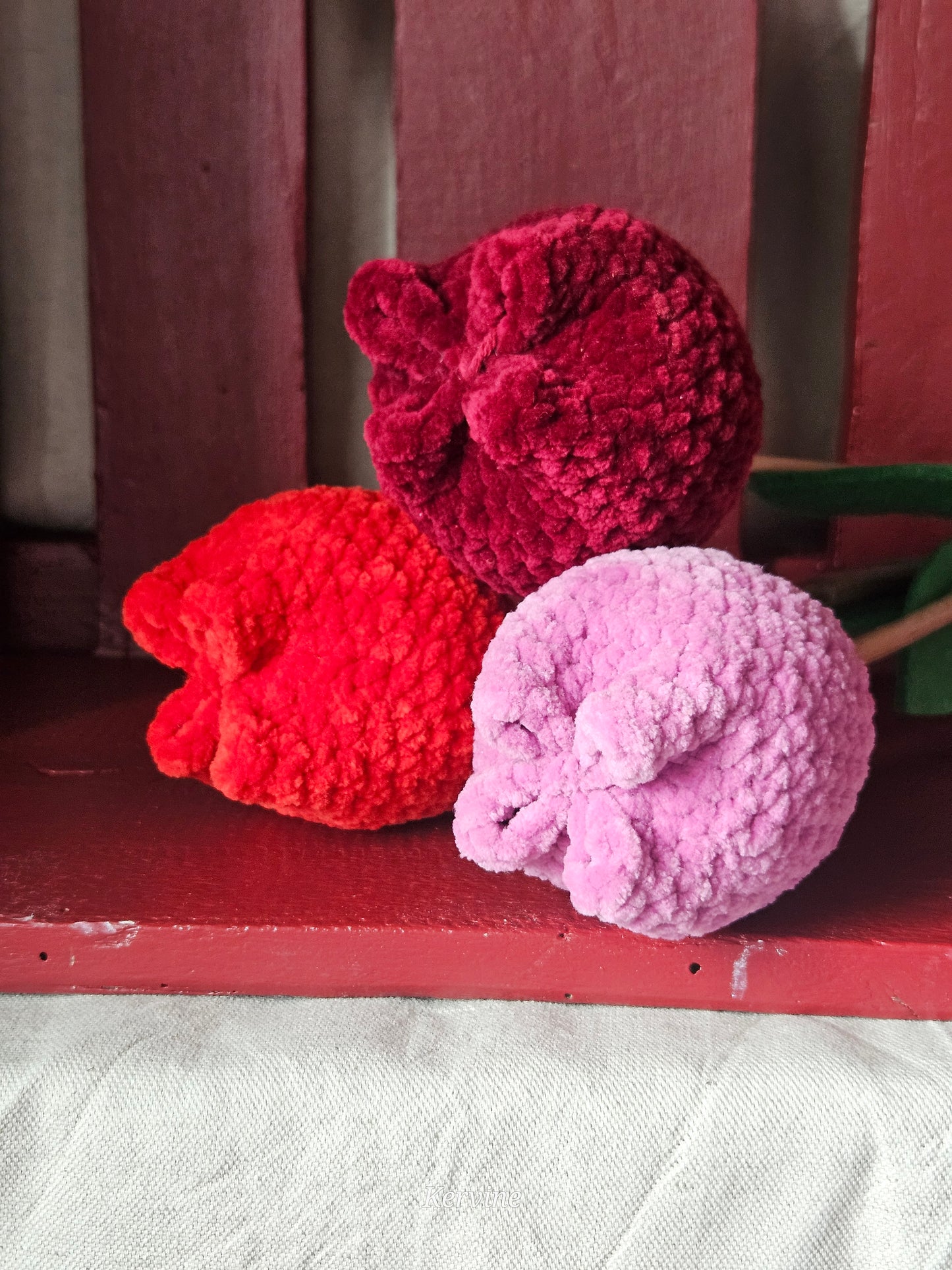 Tulipes en crochet